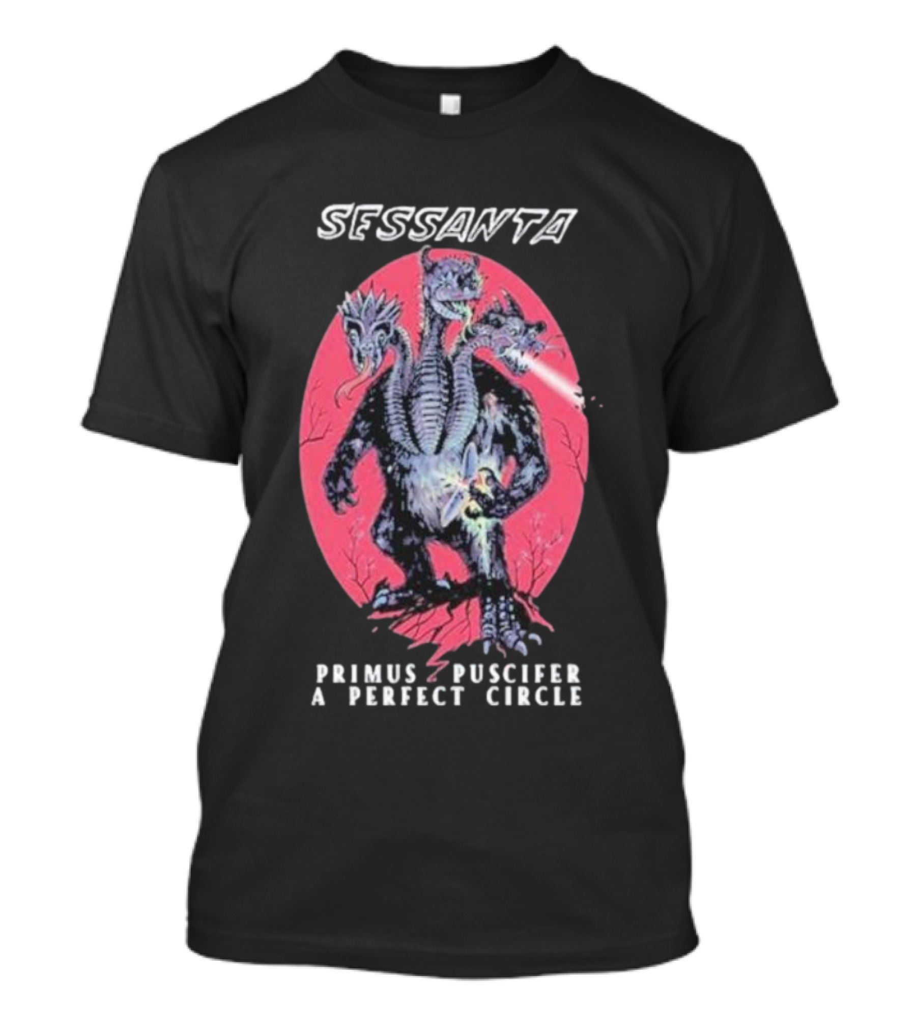 Sessanta Primus Puscifer A Perfect Circle Hydra Monster T-Shirt