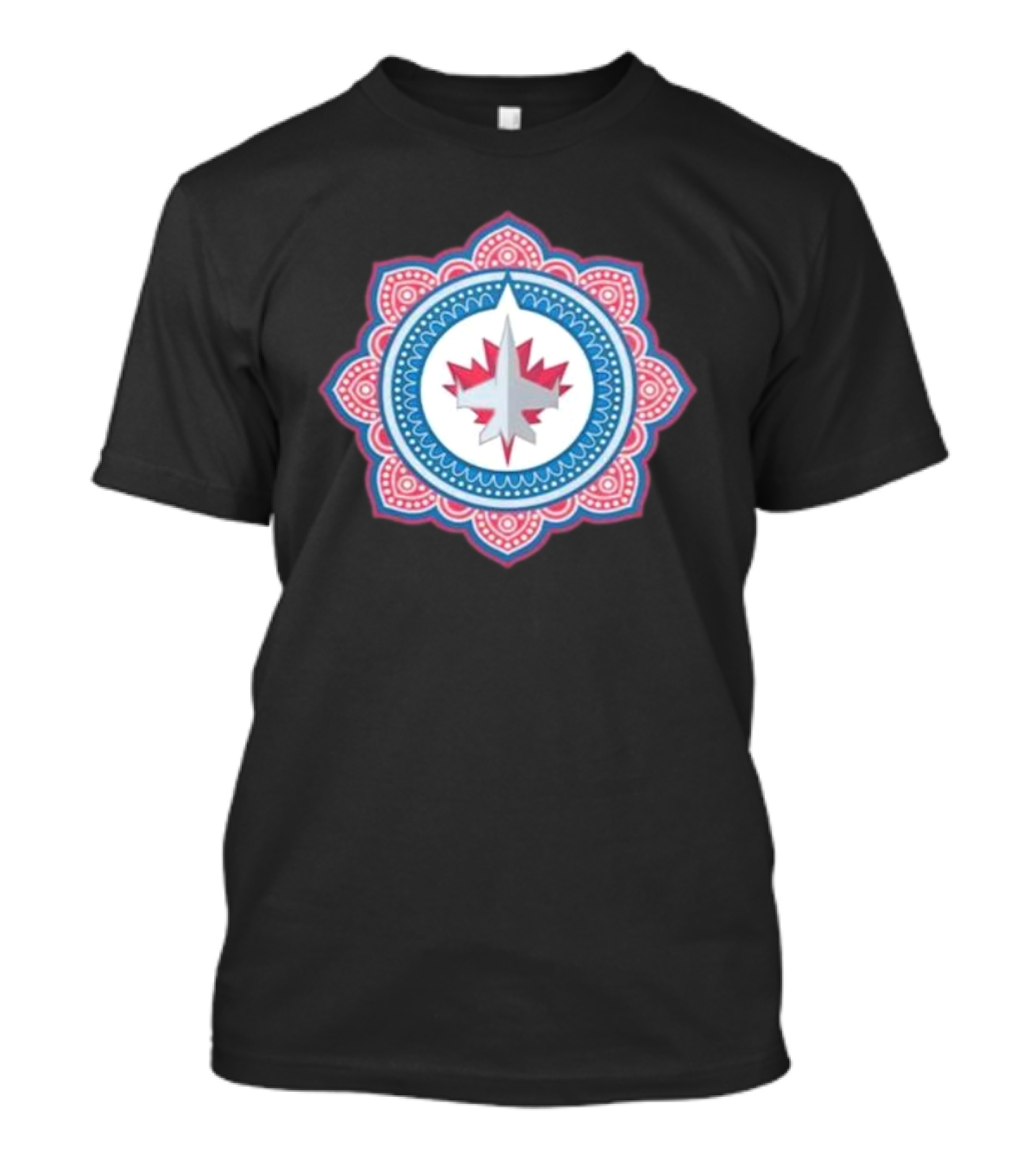 Winnipeg Jets South Asian Heritage Mandala T-Shirt