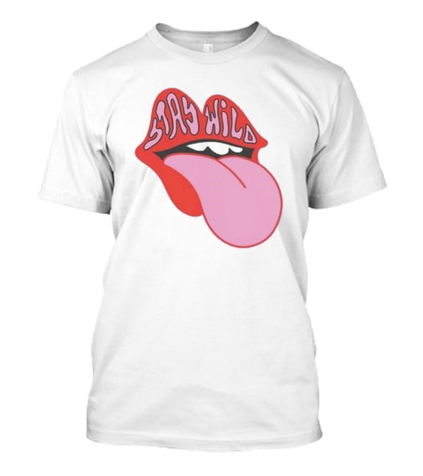 Stay Wild Lips Tongue T-Shirt