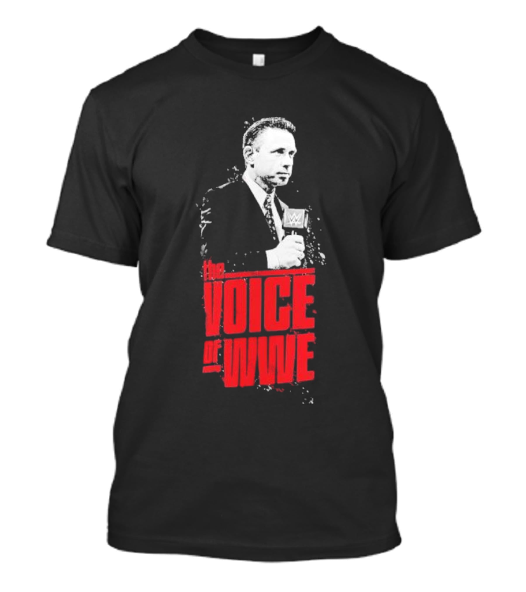 Michael Cole The Voice Of WWE Microphone T-Shirt
