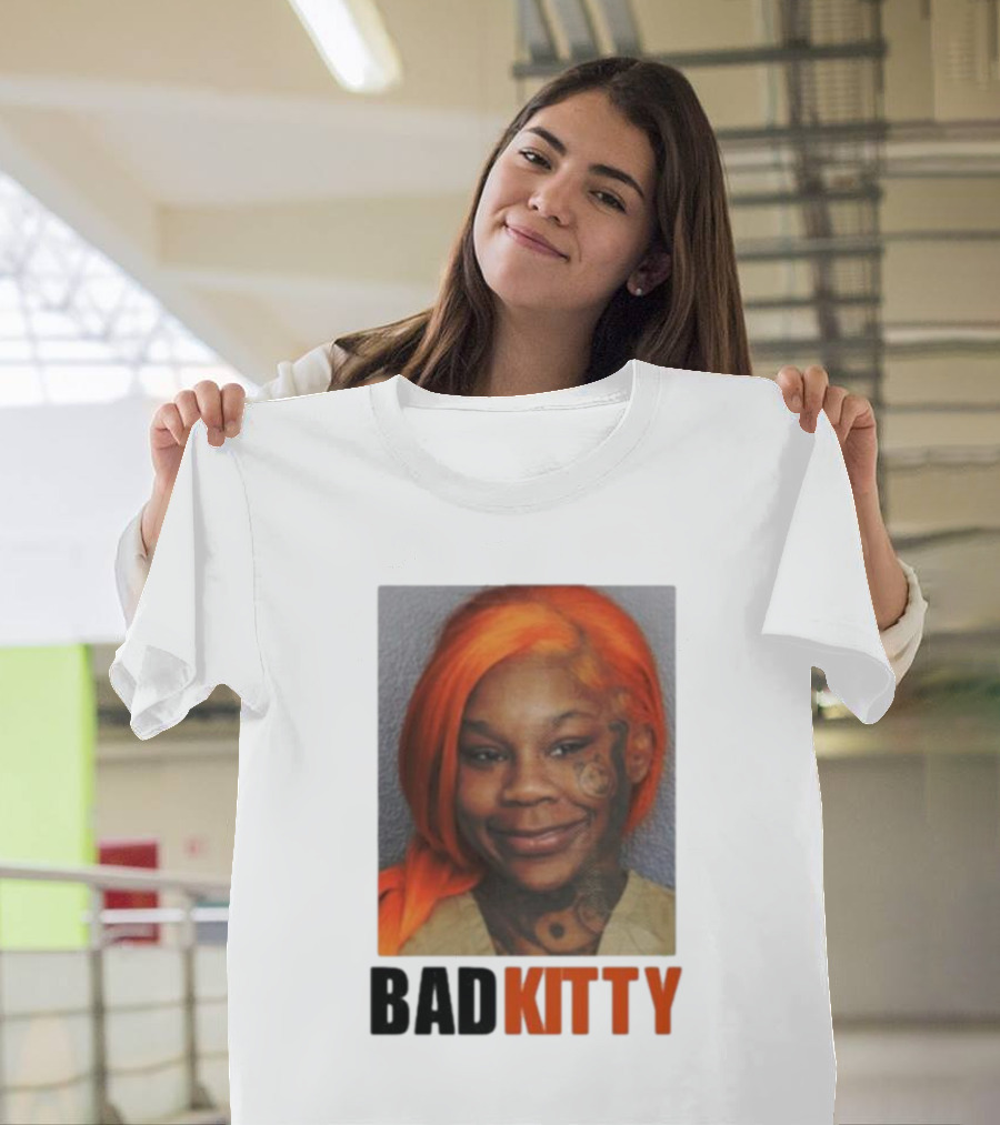 Bad Kitty Sukihana Mugshot T-Shirt