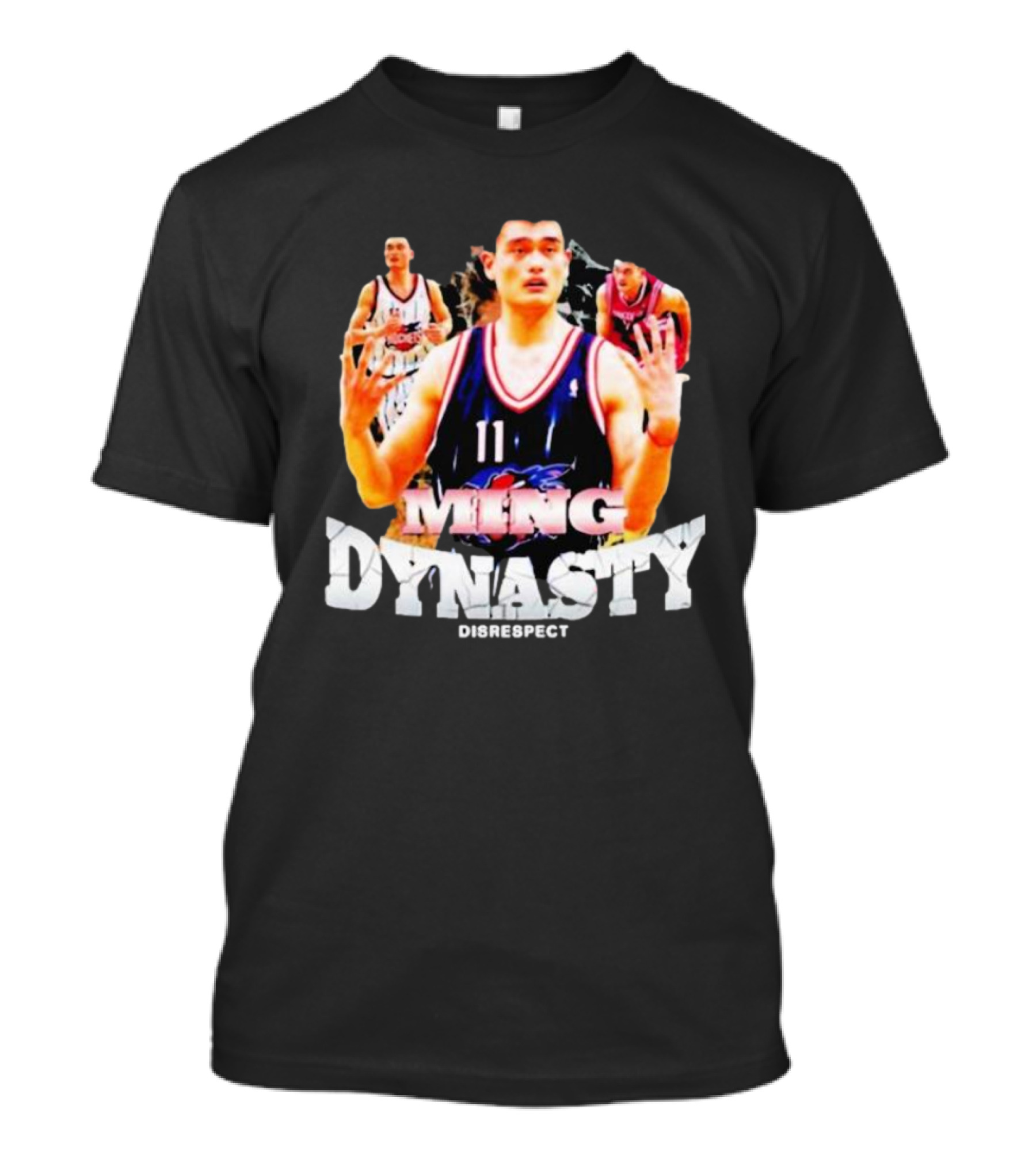 Ming Dynasty Yao Disrespect Basketball T-Shirt