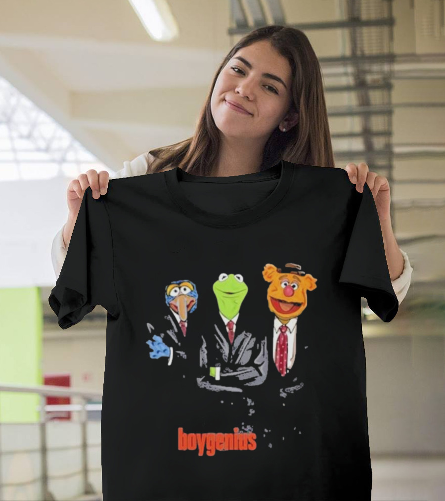 Boygenius Muppet Characters In Suits T-Shirt