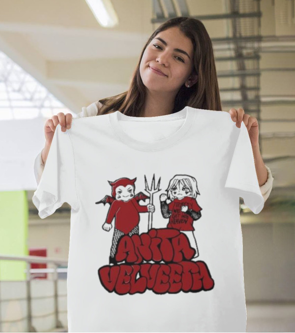 Anita Velveeta Red Devil Re-Match Tour Demon Slayer T-Shirt