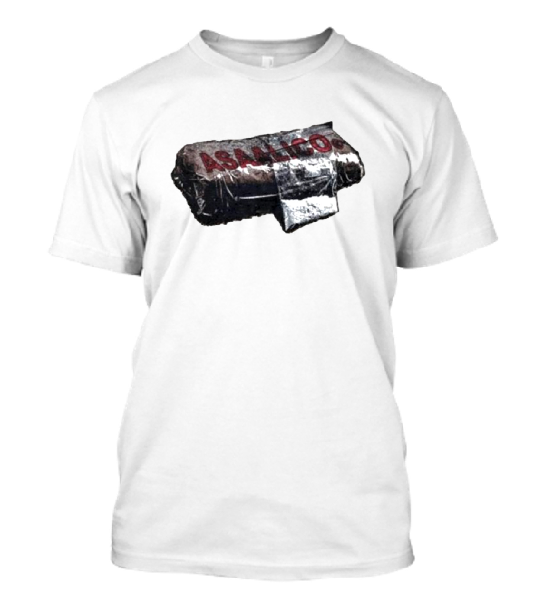 Asaalico Asaali Brick Wrapped Text T-Shirt