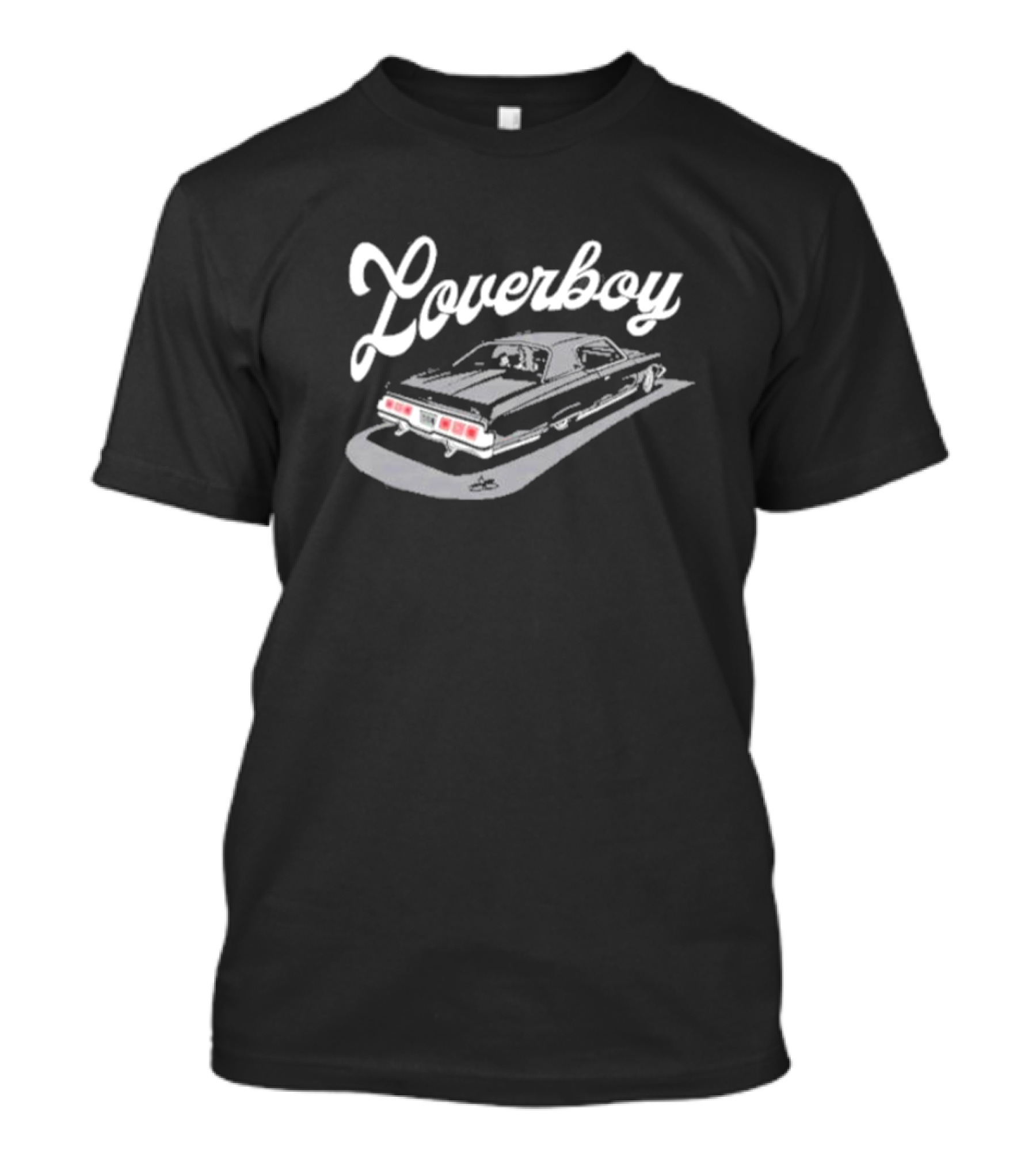 Loverboy Classic Car Illustration Bomb The Artist T-Shirt