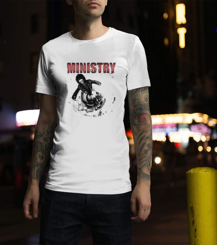 MINISTRY Hypnosis Iconic Band T-Shirt
