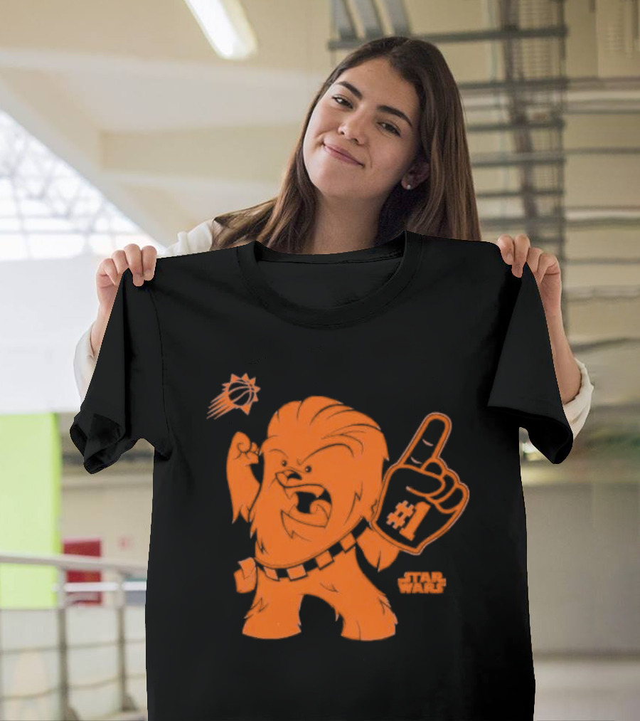 Phoenix Suns Star Wars Chewie Number One Fan T-Shirt