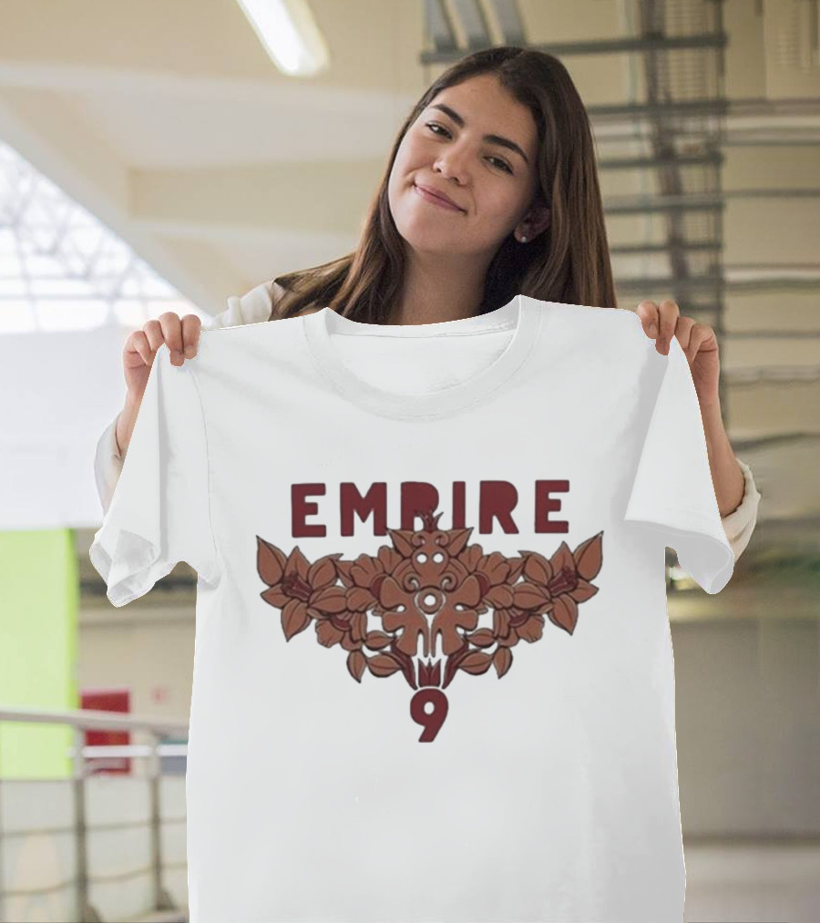 Empire 9 Washeado Khaki Floral T-Shirt