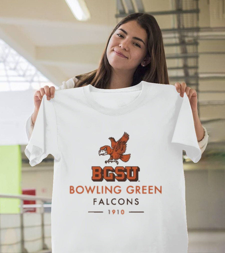 BGSU Bowling Green Falcons 1910 Vintage Falcon T-Shirt