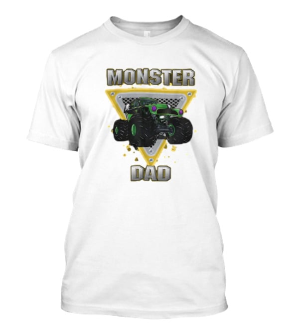 Monster Dad Monster Truck T-Shirt