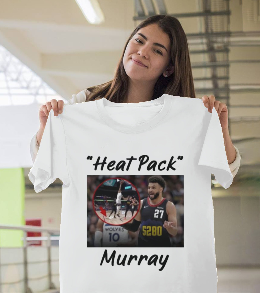 Heat Pack Murray 5280 Wolves 27 Basketball Action T-Shirt