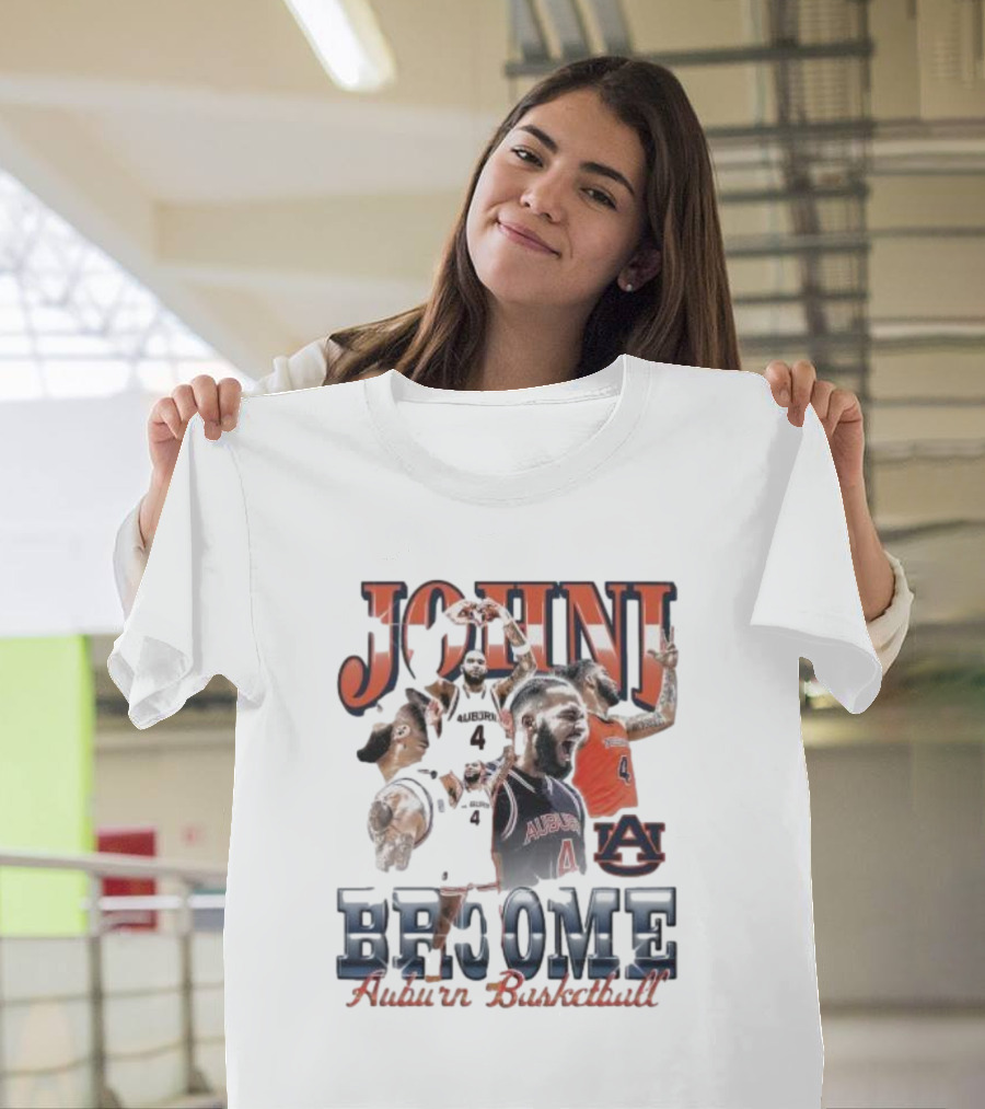 Johni Broome Auburn Basketball Auburn Tigers T-Shirt