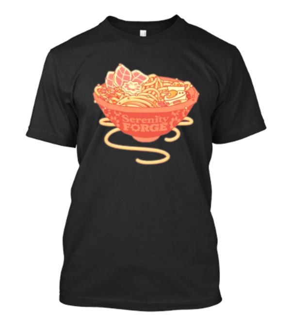Serenity Forge Anniversary Ramen Noodles Celebration Bowl T-Shirt