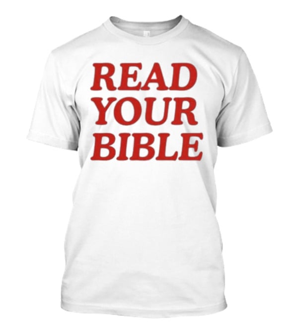 Isaiah Robin Read Your Bible T-Shirt