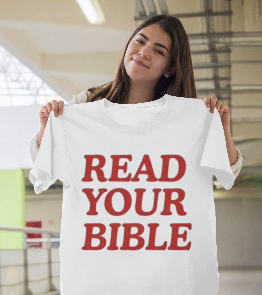 Isaiah Robin Read Your Bible T-Shirt