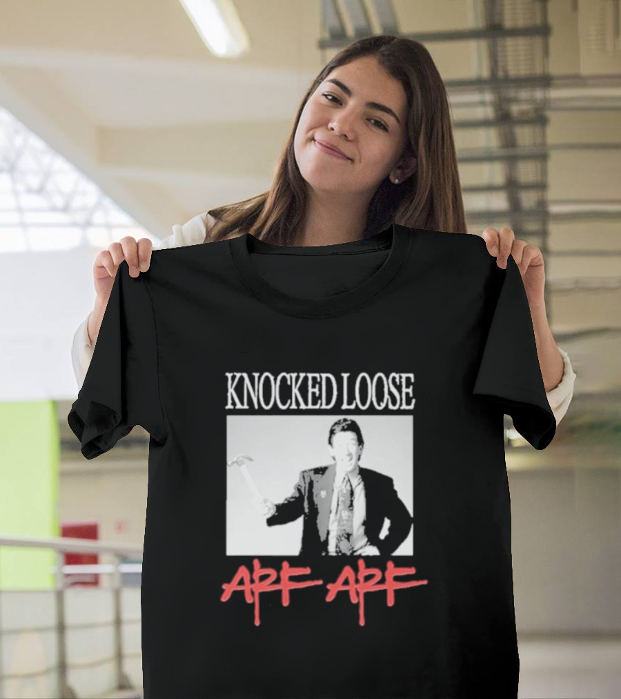 Knocked Loose Arf Arf Hammer Iconic Character T-Shirt