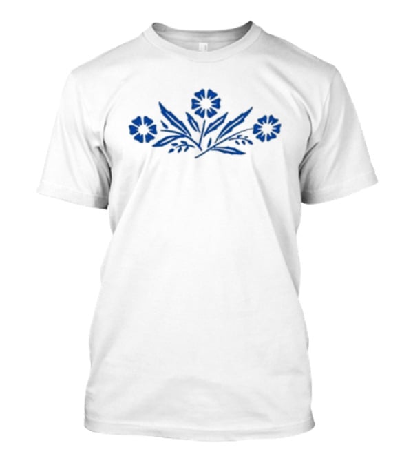 Corningware Vintage Blue Floral Pattern Feels So Good T-Shirt