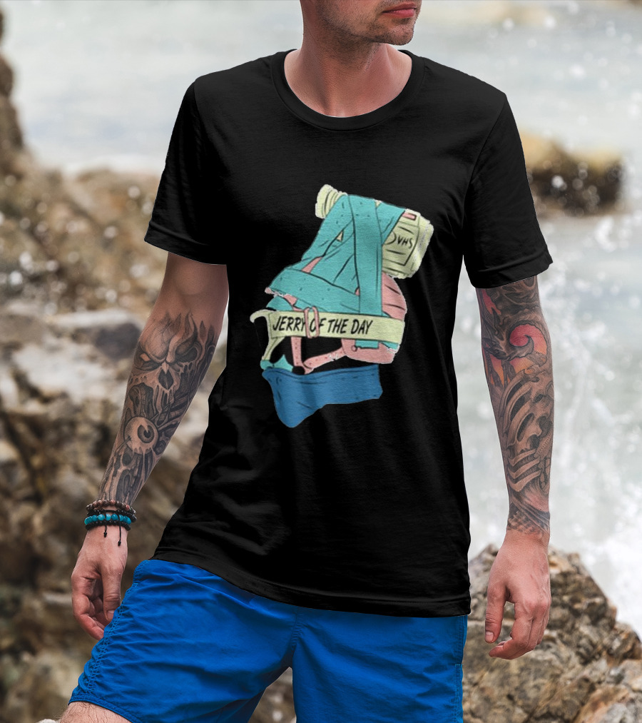 Jerry Of The Day VHS Straps Multicolor Gear T-Shirt