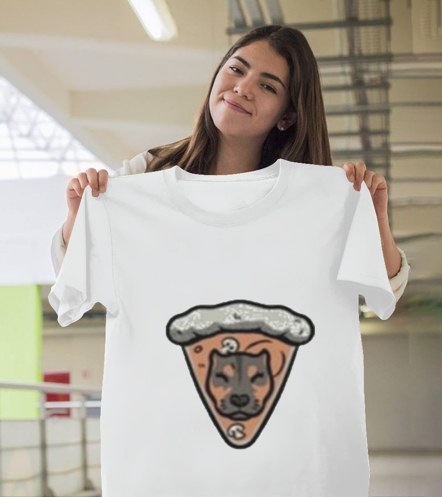 Miss Peaches X Bodoggos Pizza Dog Slice T-Shirt