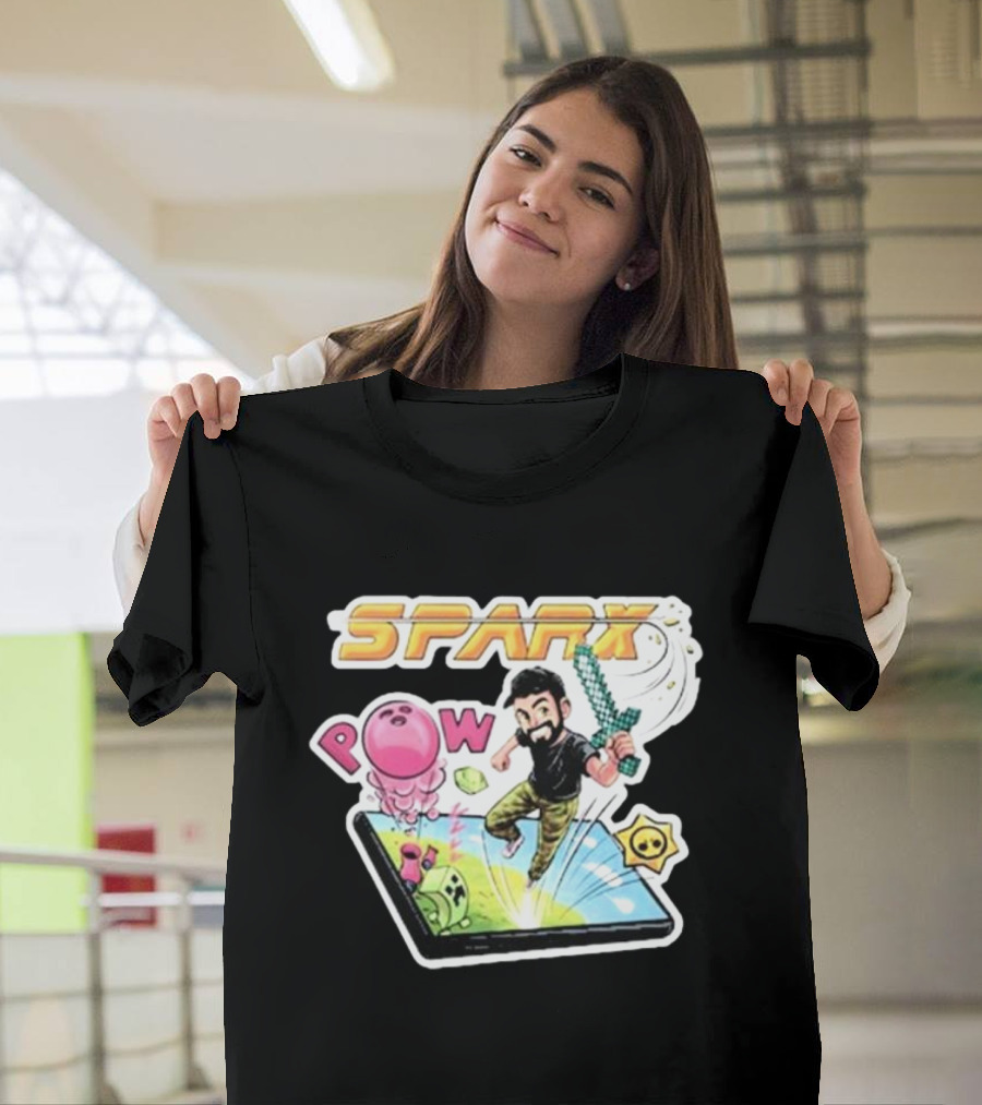 Sparx Pow Gamer Action Burst T-Shirt