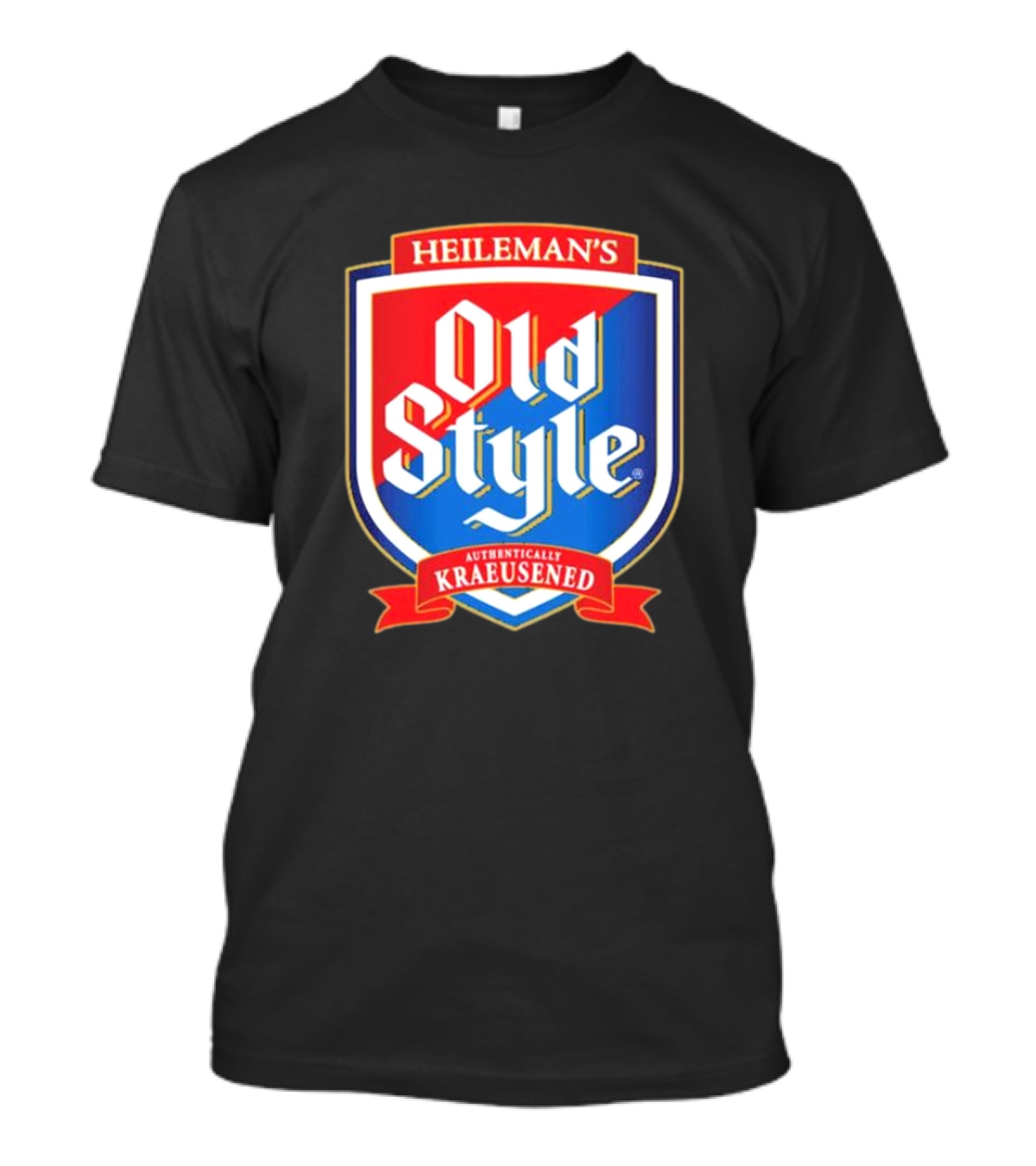 Heileman's Old Style Authentically Kraeusened Shield T-Shirt