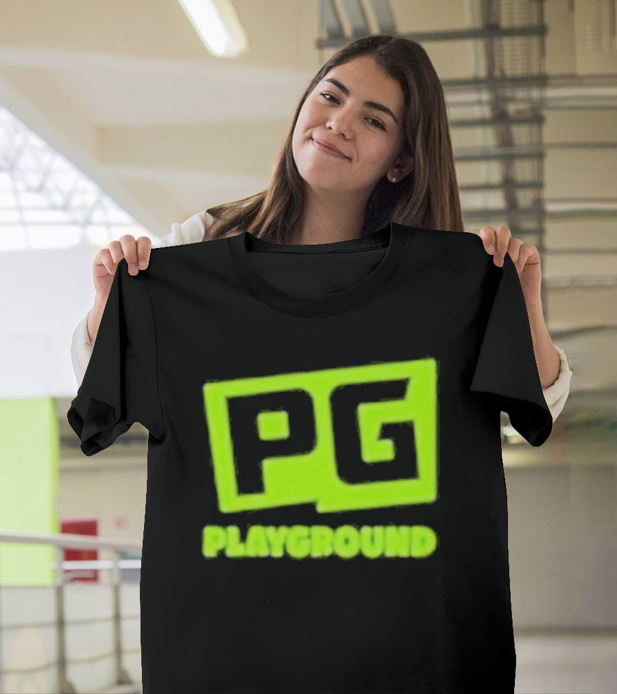 PG Playground Retro Style Block T-Shirt