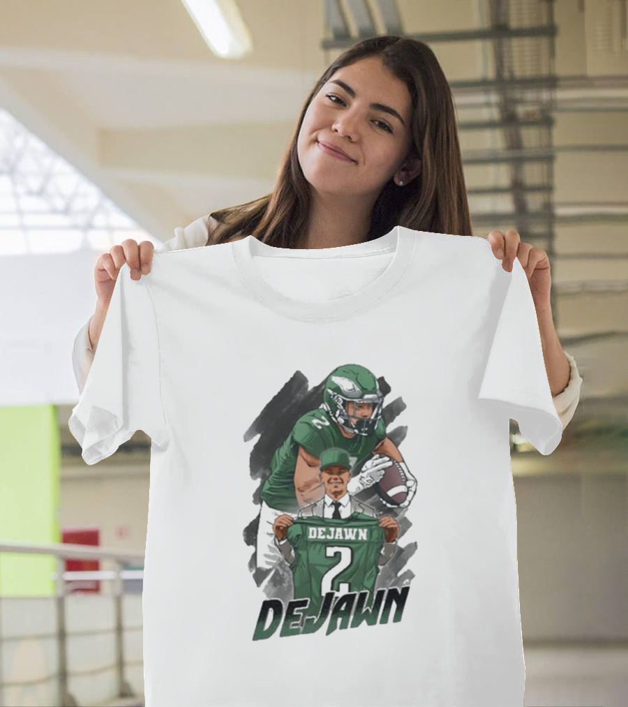 Philadelphia Eagles DeJawn Football Fan Jersey 2 T-Shirt