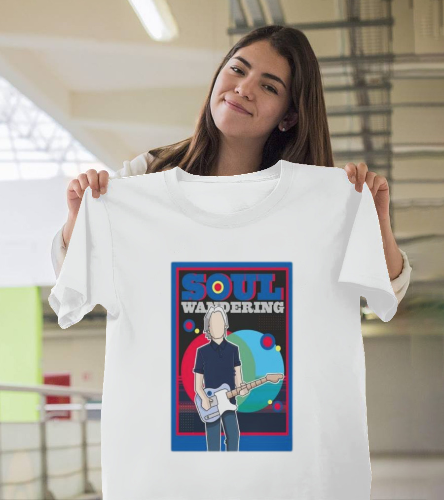 Soul Wandering Retro Guitarist T-Shirt