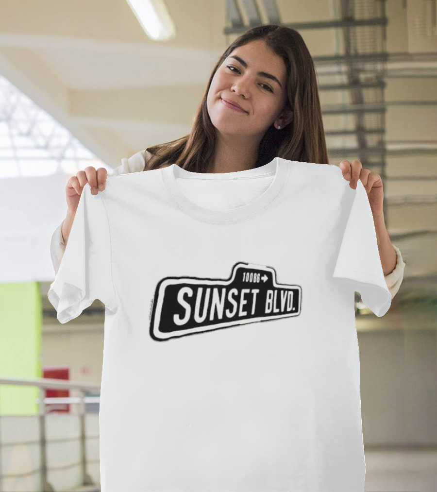 10086 Sunset BLVD 2024 Sign T-Shirt