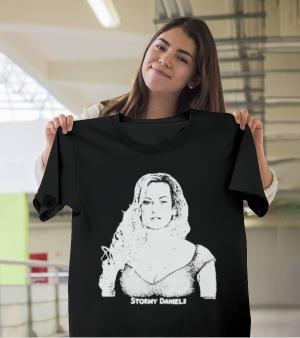 Stormy Daniels Monochrome T-Shirt
