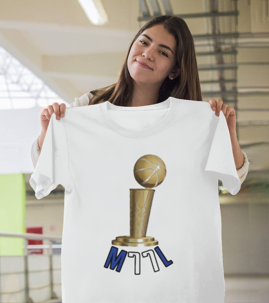 Dallas Mavericks Luka Doncic 77 M77l Basketball Trophy T-Shirt