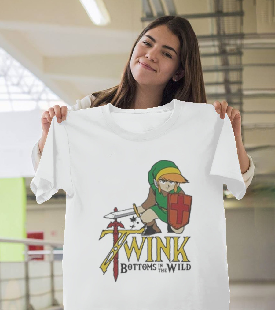 Twink Bottoms In The Wild Legend of Zelda T-Shirt
