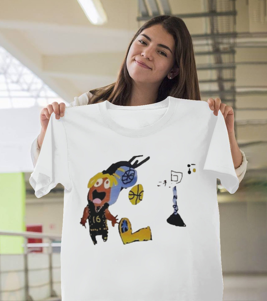 Tyrese Haliburton James Johnson Son Basketball Cartoon T-Shirt