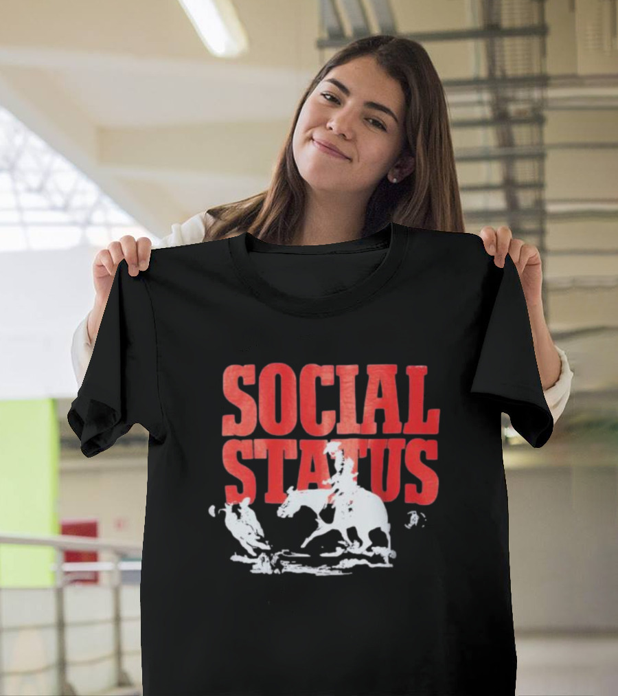 Social Status Cowboy Western T-Shirt