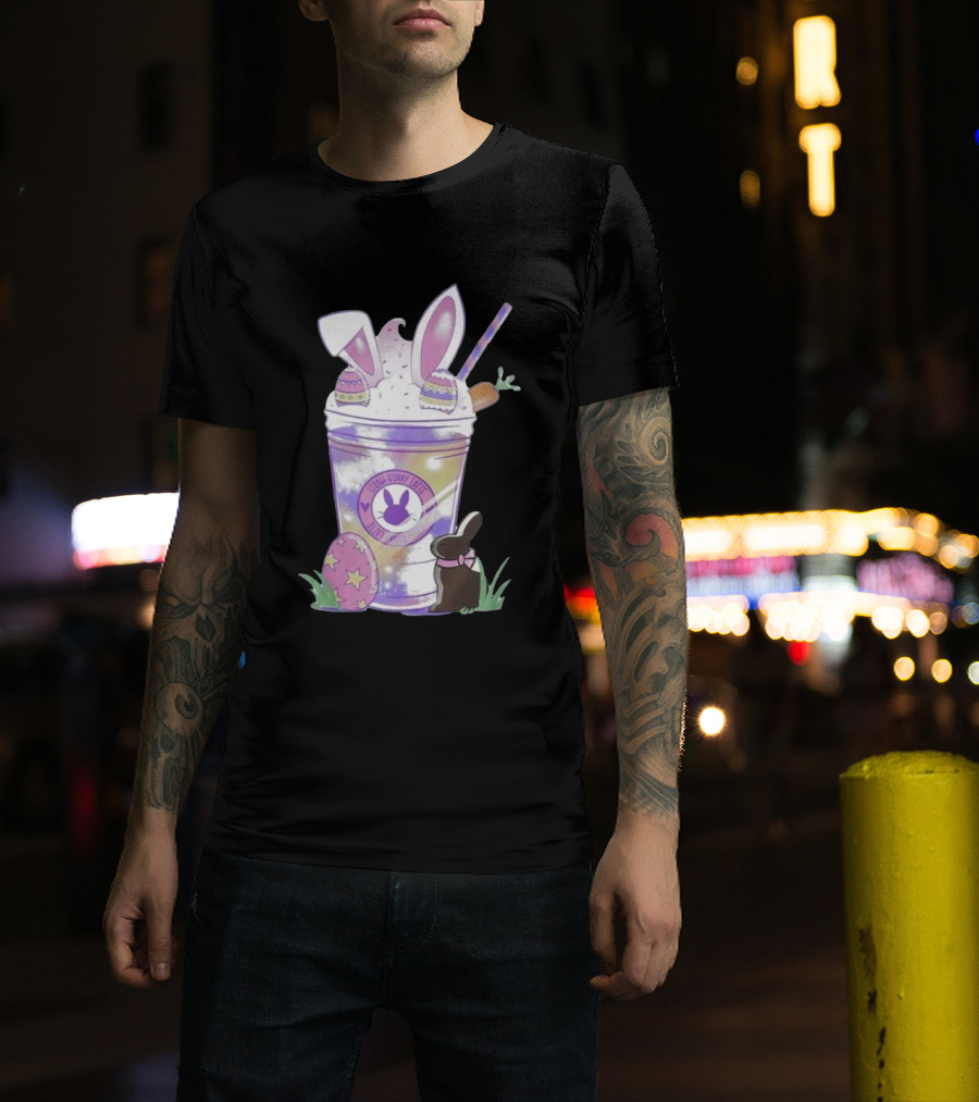 Easter Bunny Love Chocolate Cotton Candy Cup With Eggs T-Shirt