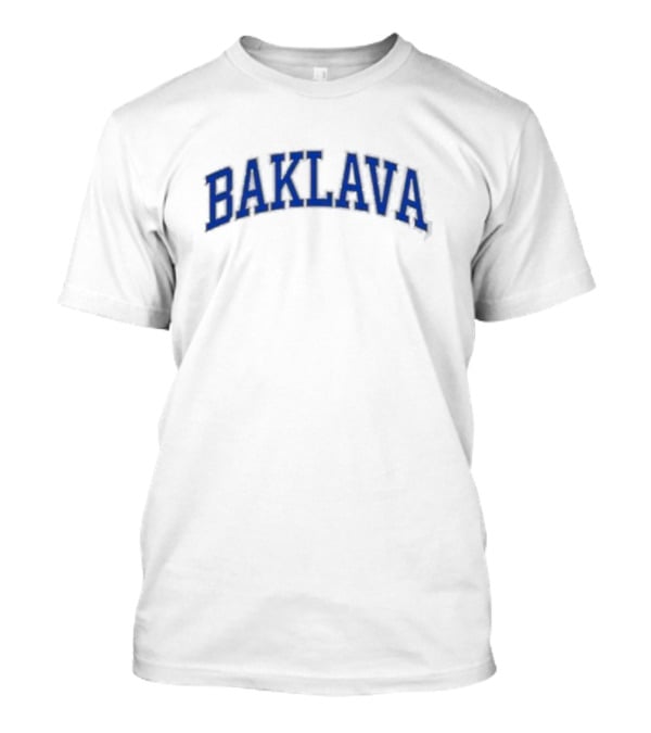 Action Bronson Baklava Blue Chips University Text T-Shirt
