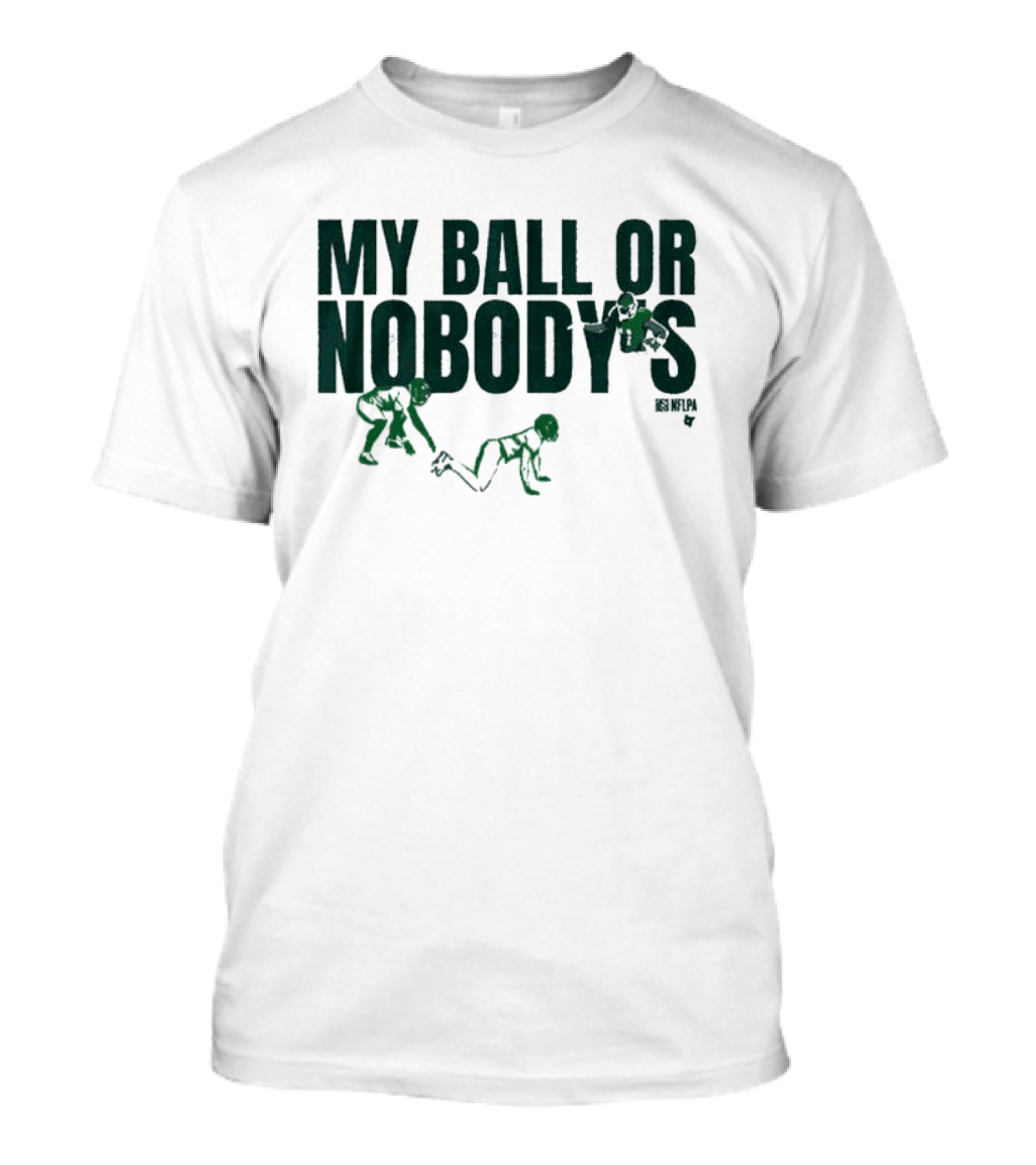 My Ball Or Nobody’s Football Player Icons T-Shirt