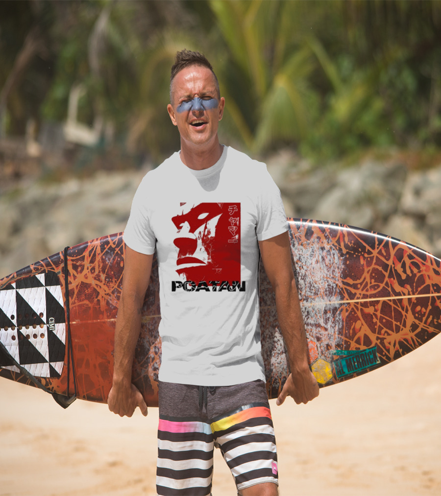 Alex Pereira Poatan Red Mask T-Shirt