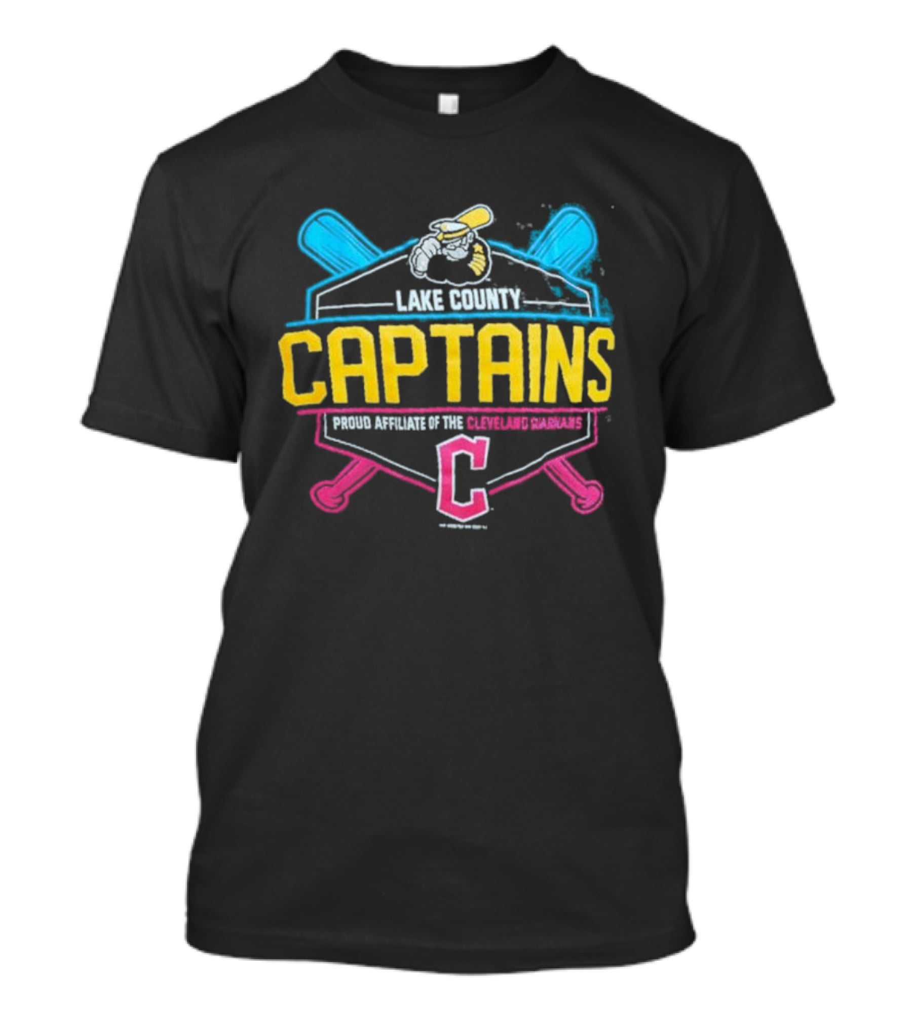 Lake County Captains Proud Affiliate Of The Cleveland Guardians T-Shirt