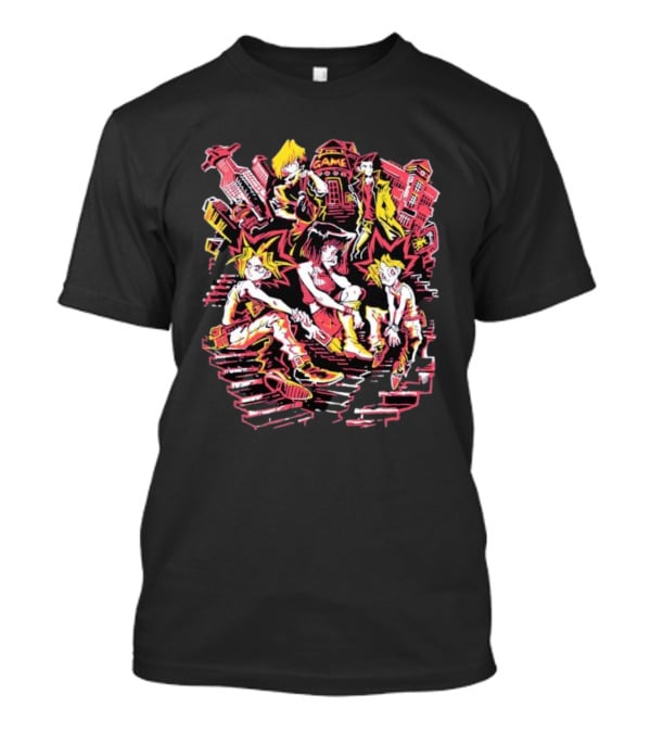Off Duty Duelists Yugioh Characters Street Style Urban T-Shirt
