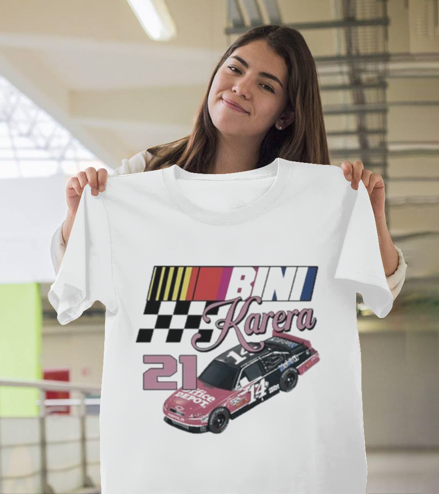 Bini Karera 21 Race Car Office Depot T-Shirt
