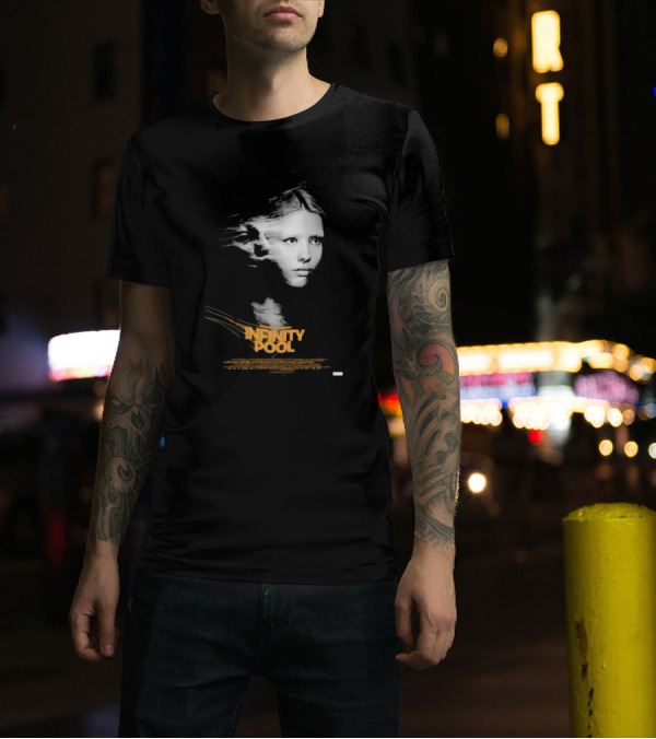 Brandon Cronenberg Infinity Pool Movie Poster Face And Text T-Shirt
