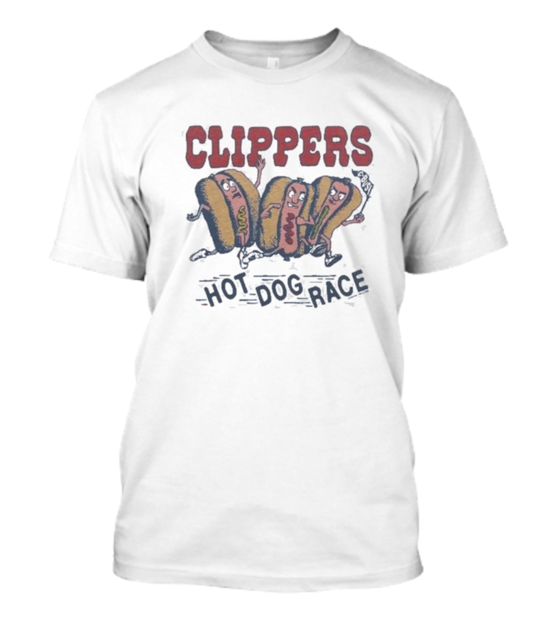 Clippers Hot Dog Race T-Shirt