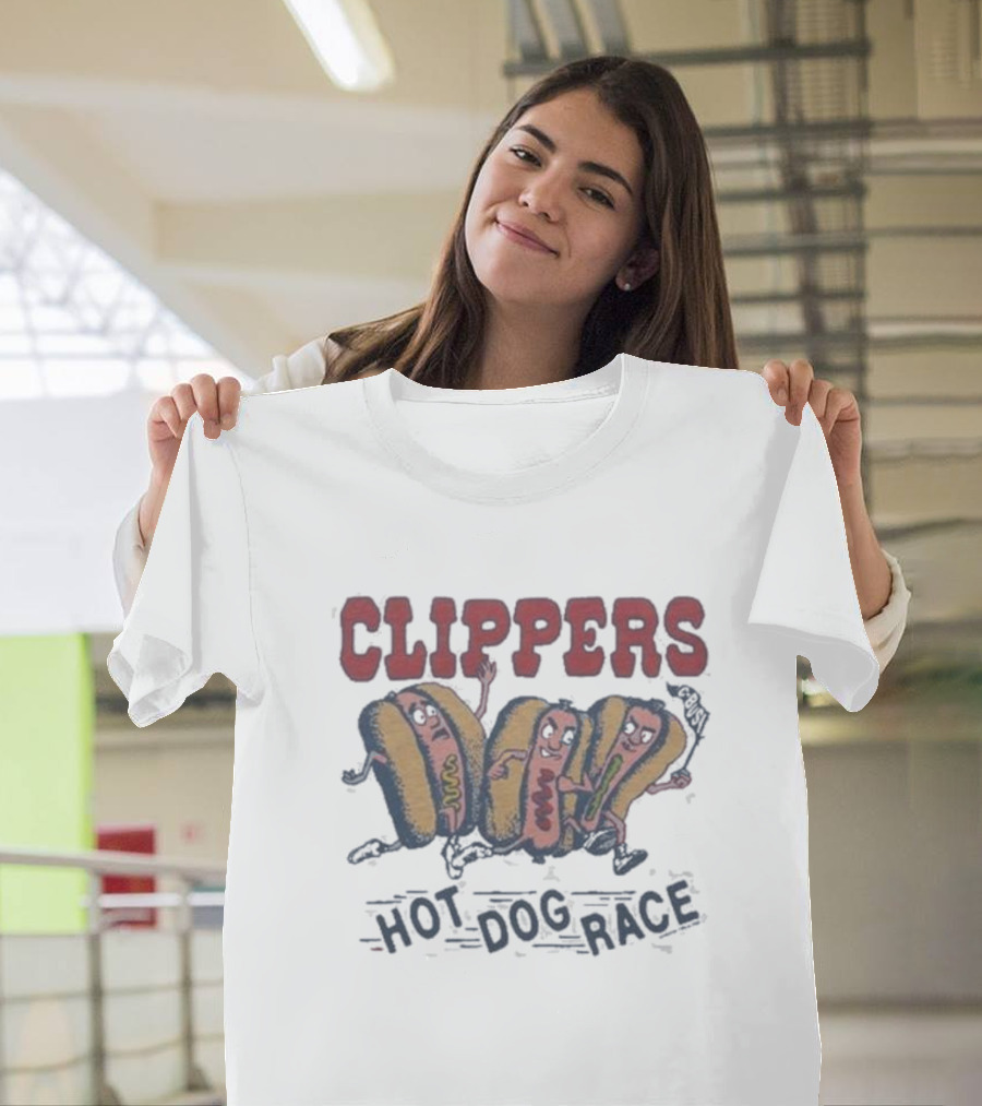 Clippers Hot Dog Race T-Shirt