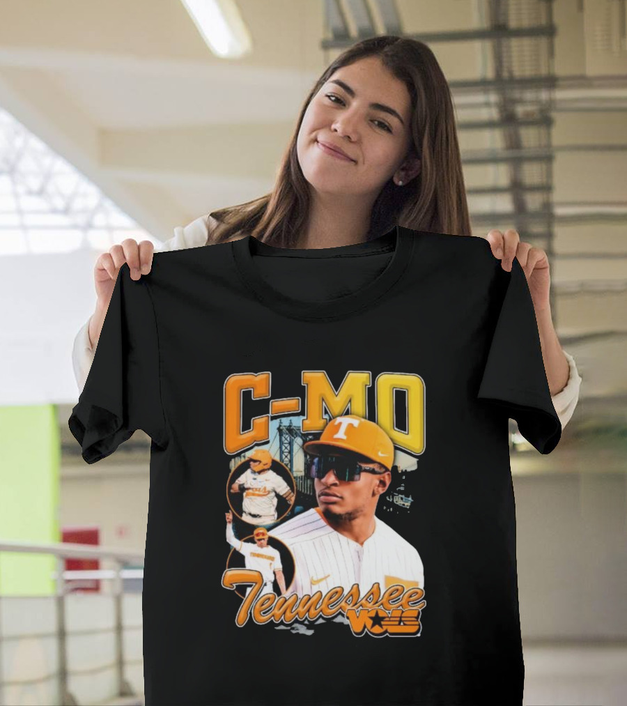 C-MO Tennessee Vols Baseball Vintage T-Shirt