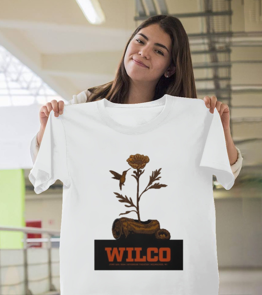 Wilco June 12 2024 Riverside Theater Milwaukee WI T-Shirt