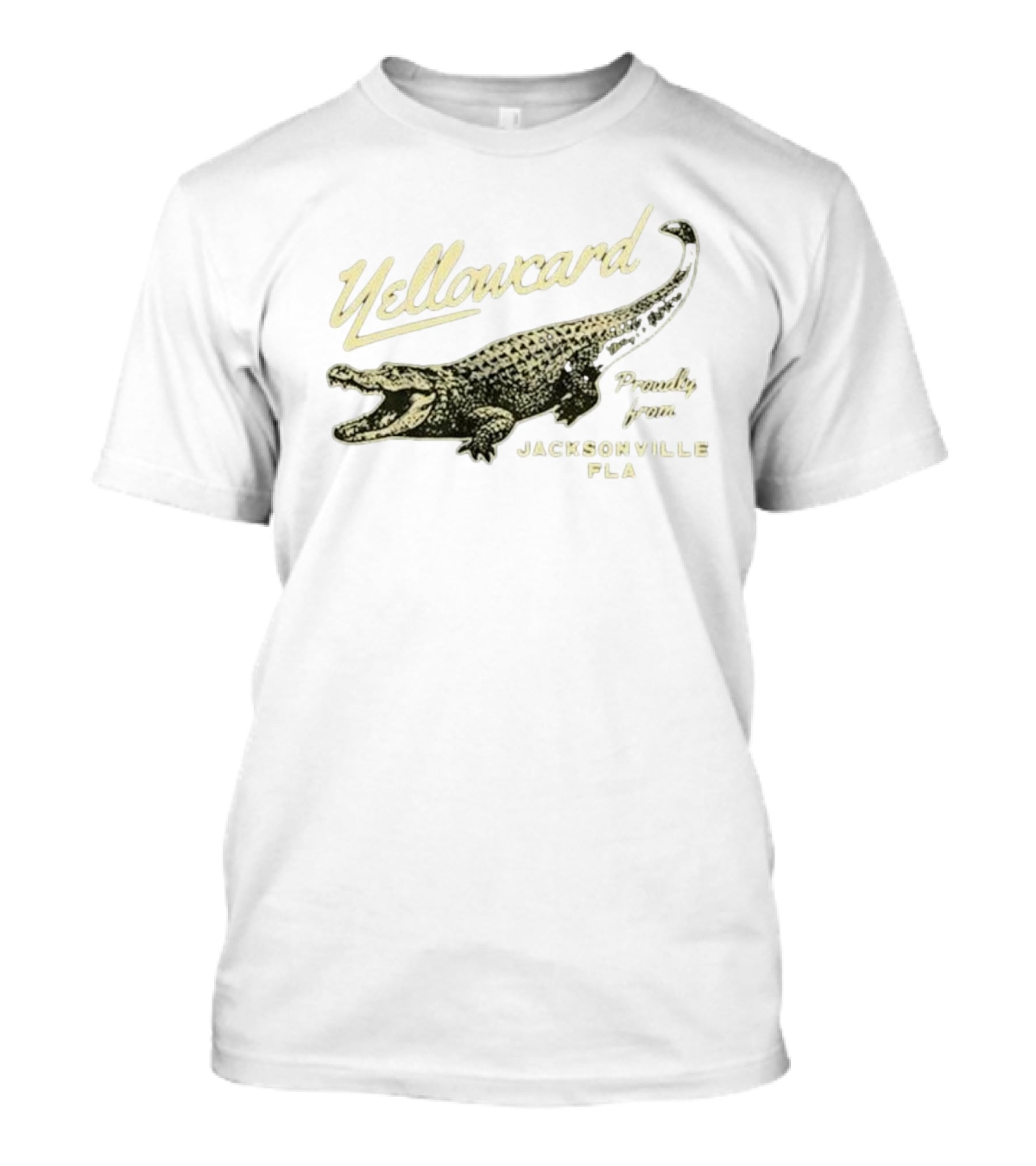 Yellowcard Proudly From Jacksonville Fla Gator T-Shirt