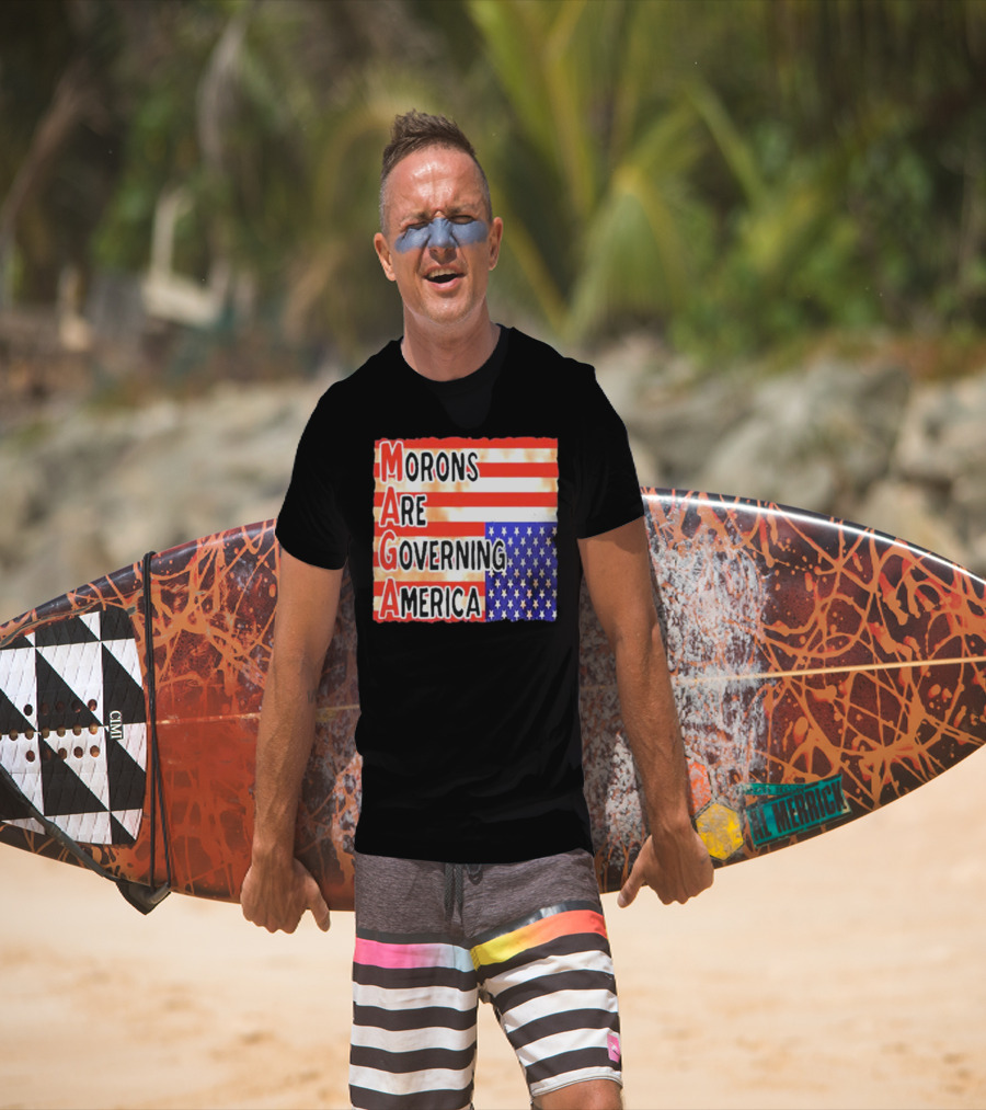 Morons Are Governing America MAGA T-Shirt