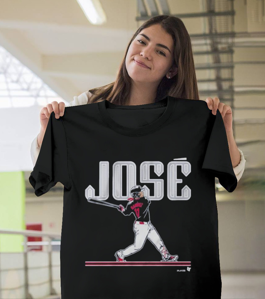 José Ramirez Baseball Swing Athletic Performance T-Shirt